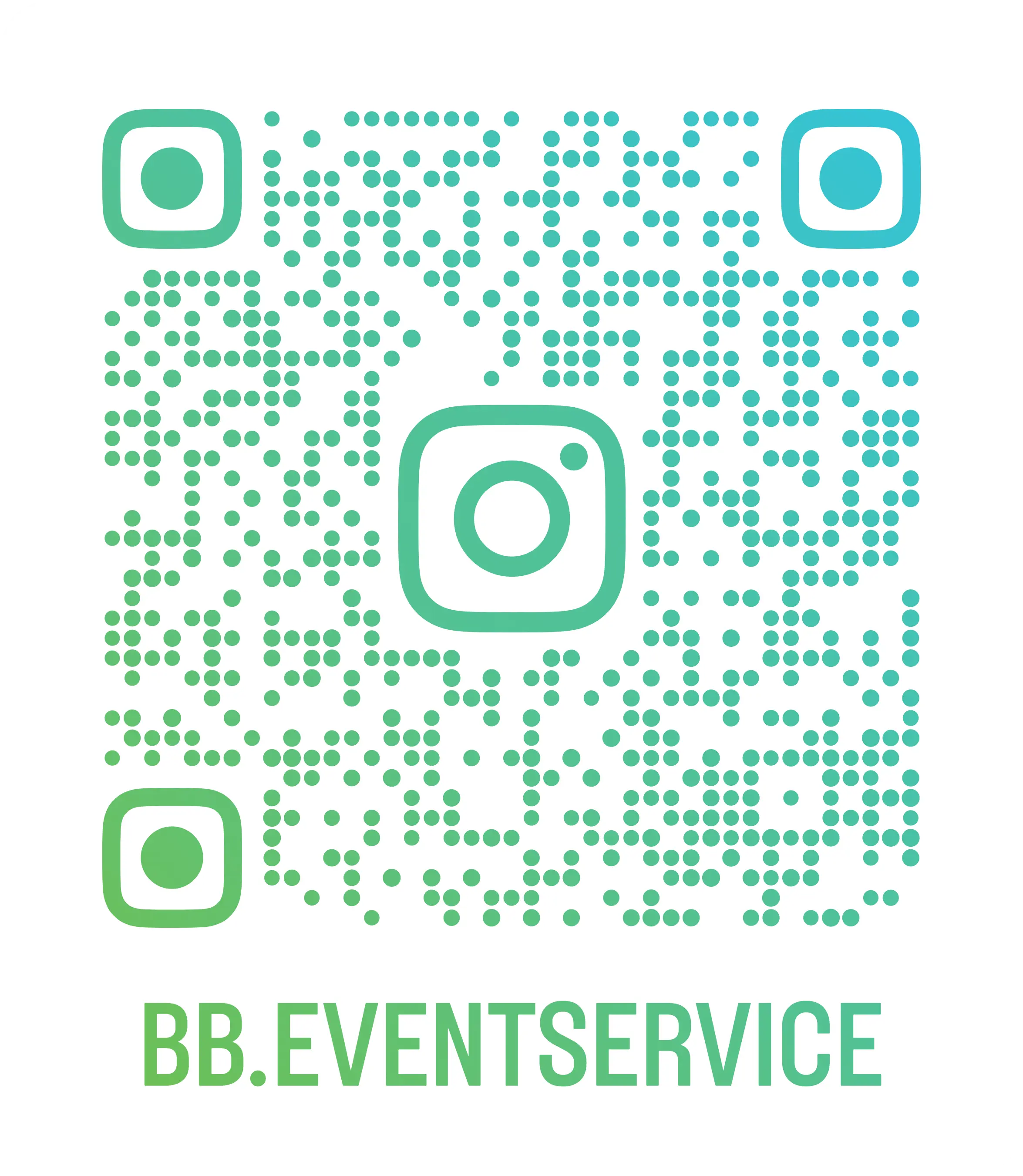 QR Code zum Instagram Profil von BB Eventservice